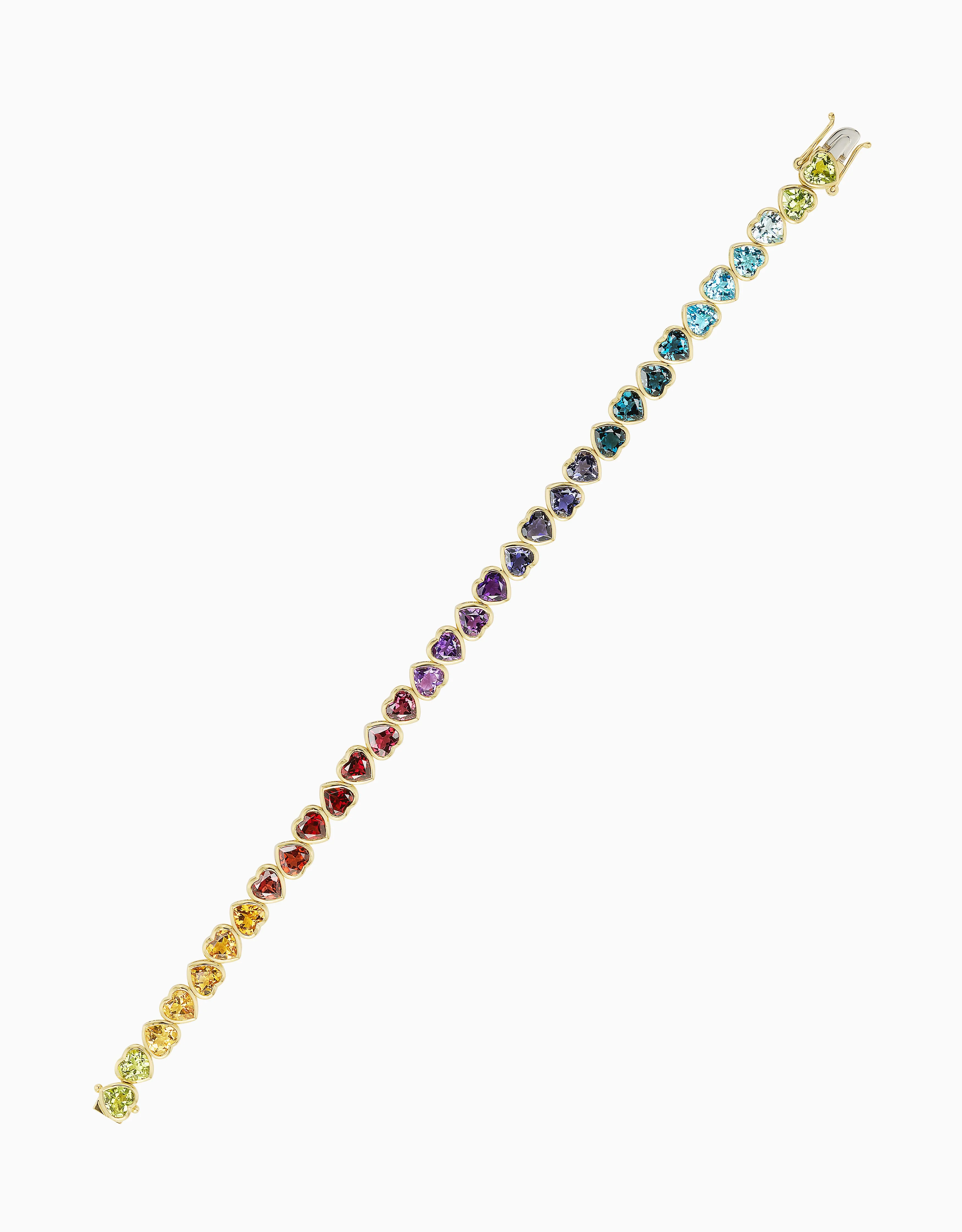 I Heart Rainbows Bracelet (Semi-Precious) - Image 4