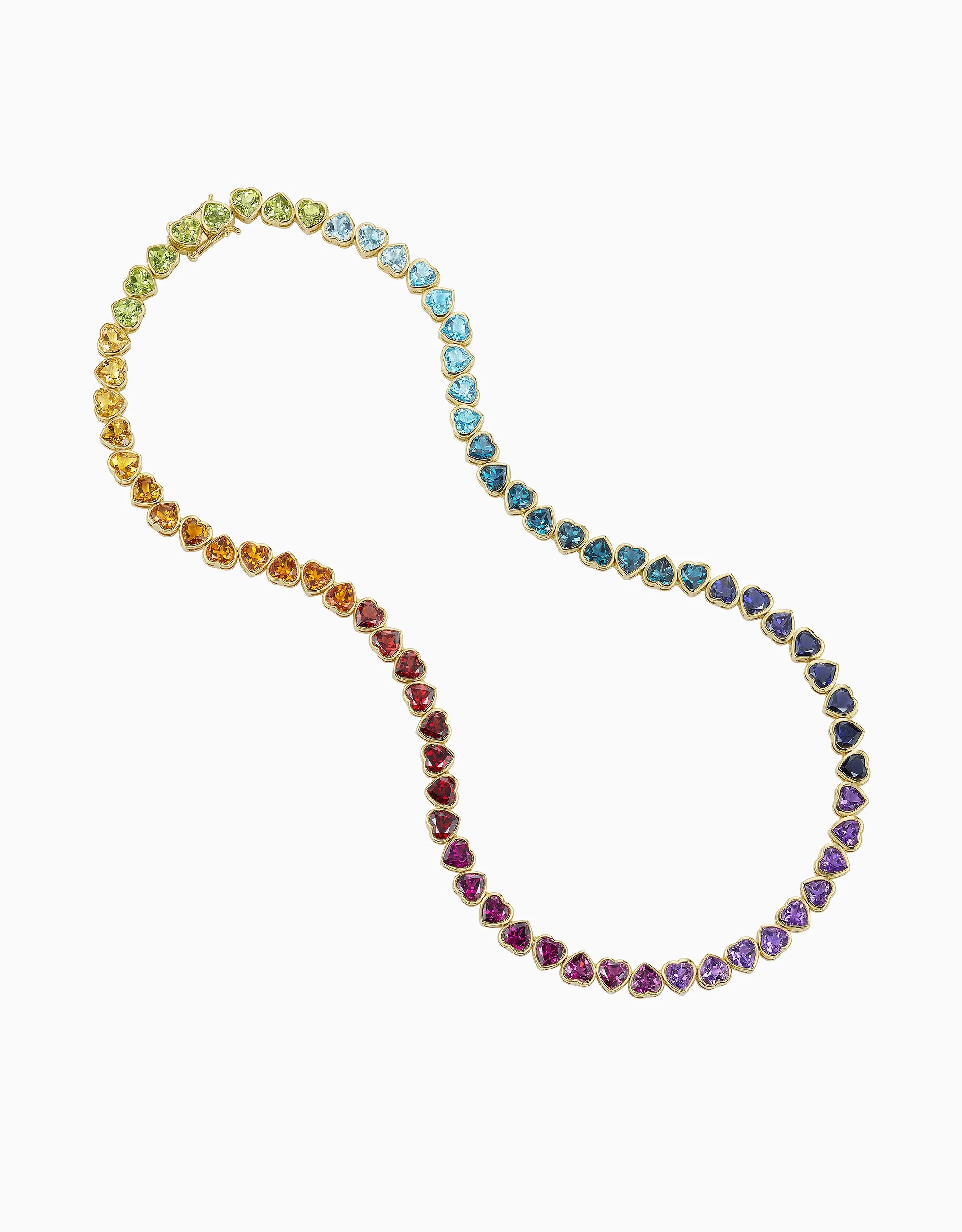 I Heart Rainbows Necklace (Semi-Precious) - Image 3