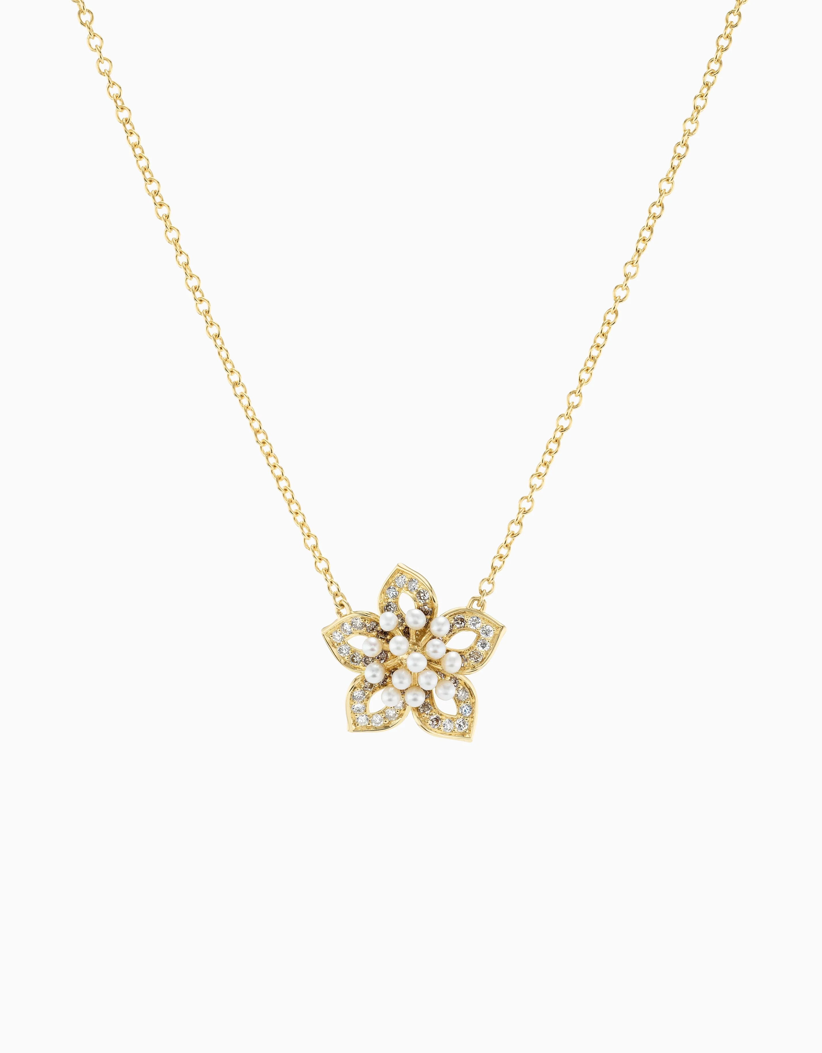 Mana Necklace - Ombre Diamond, Pearl