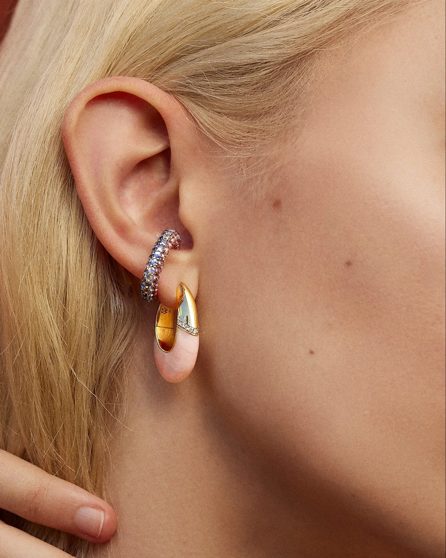 Oval Earrings - Image 2