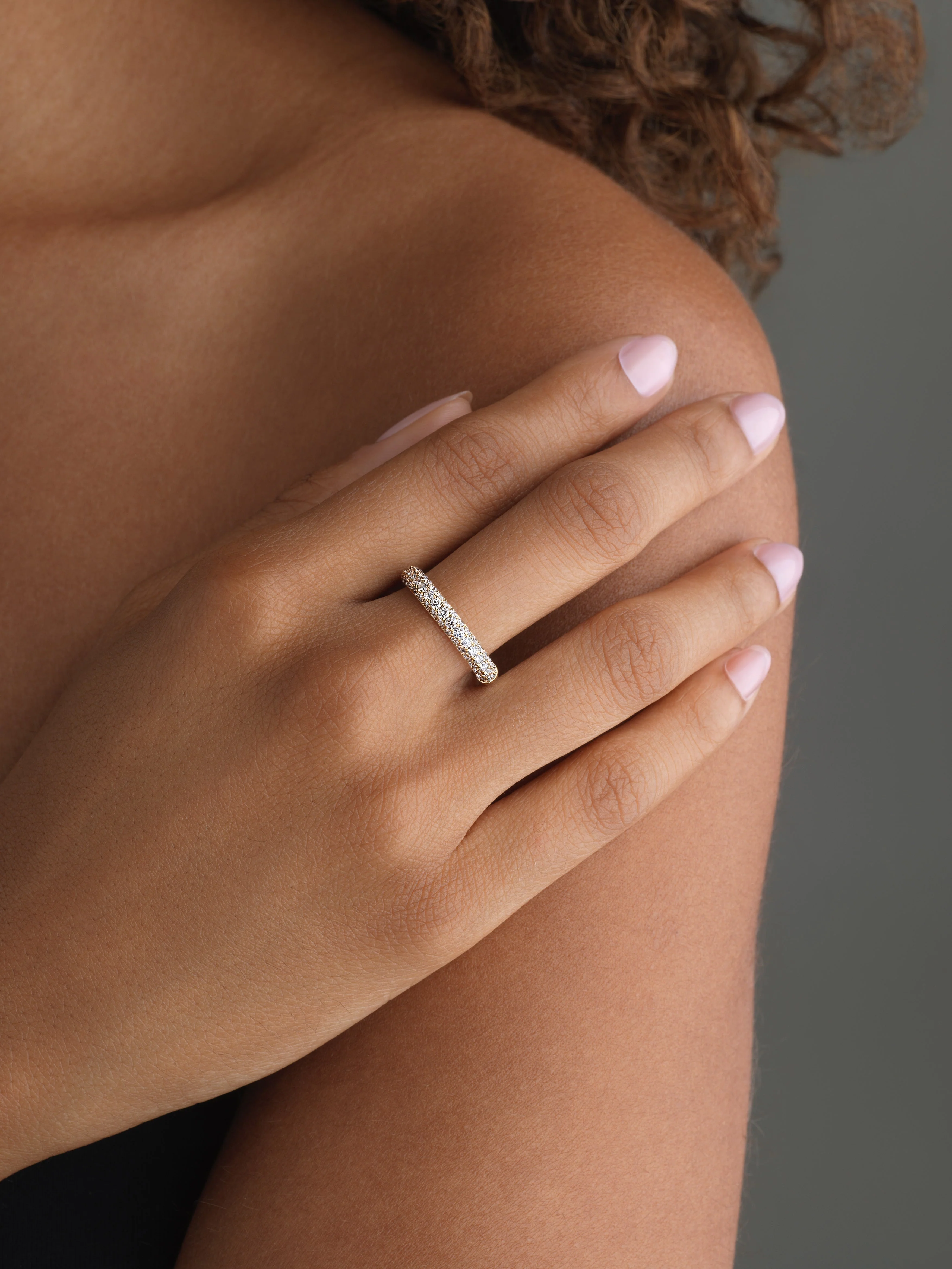 Stacking Ring - Diamond - Image 2