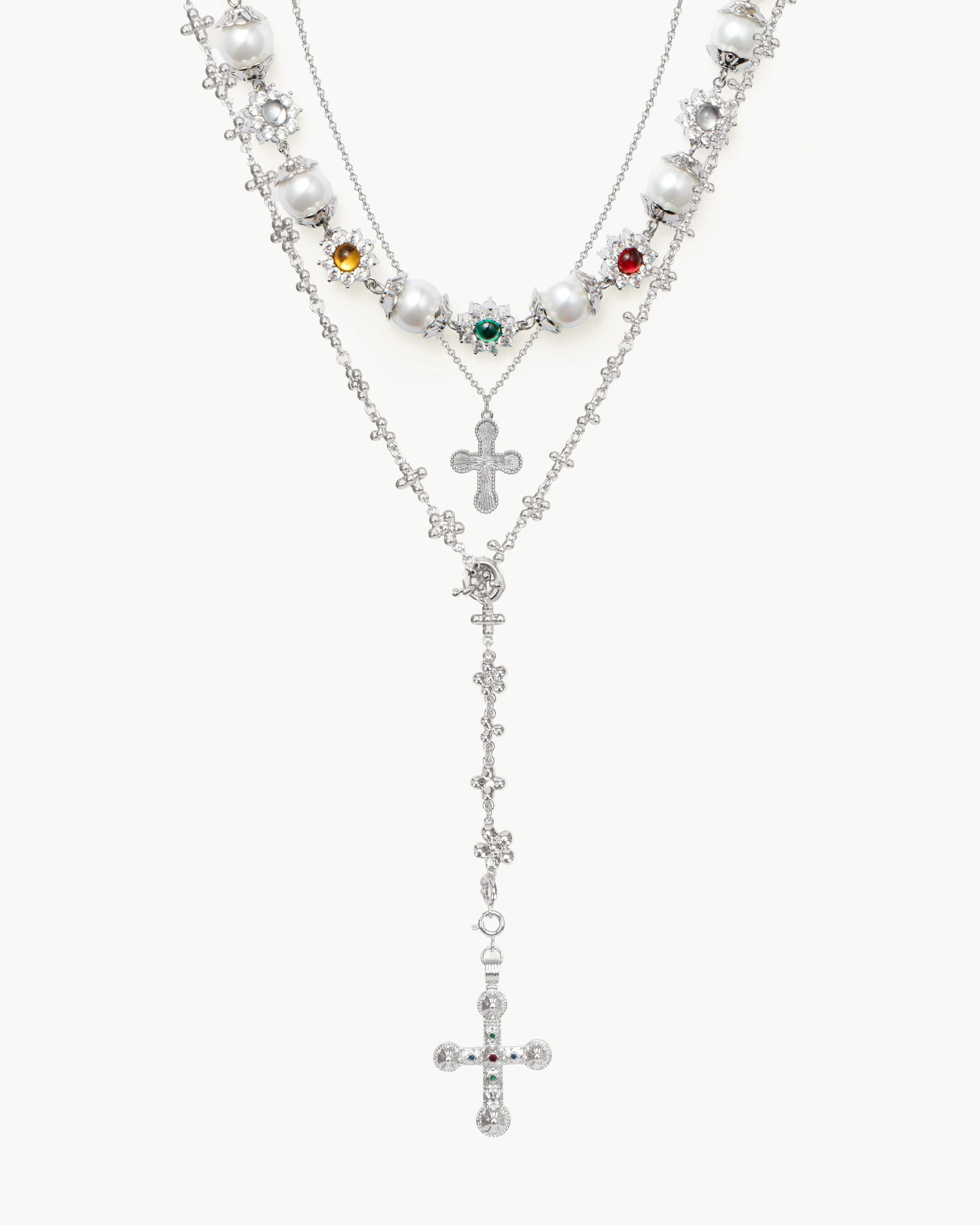 Daisy Pearl Necklace - Image 10