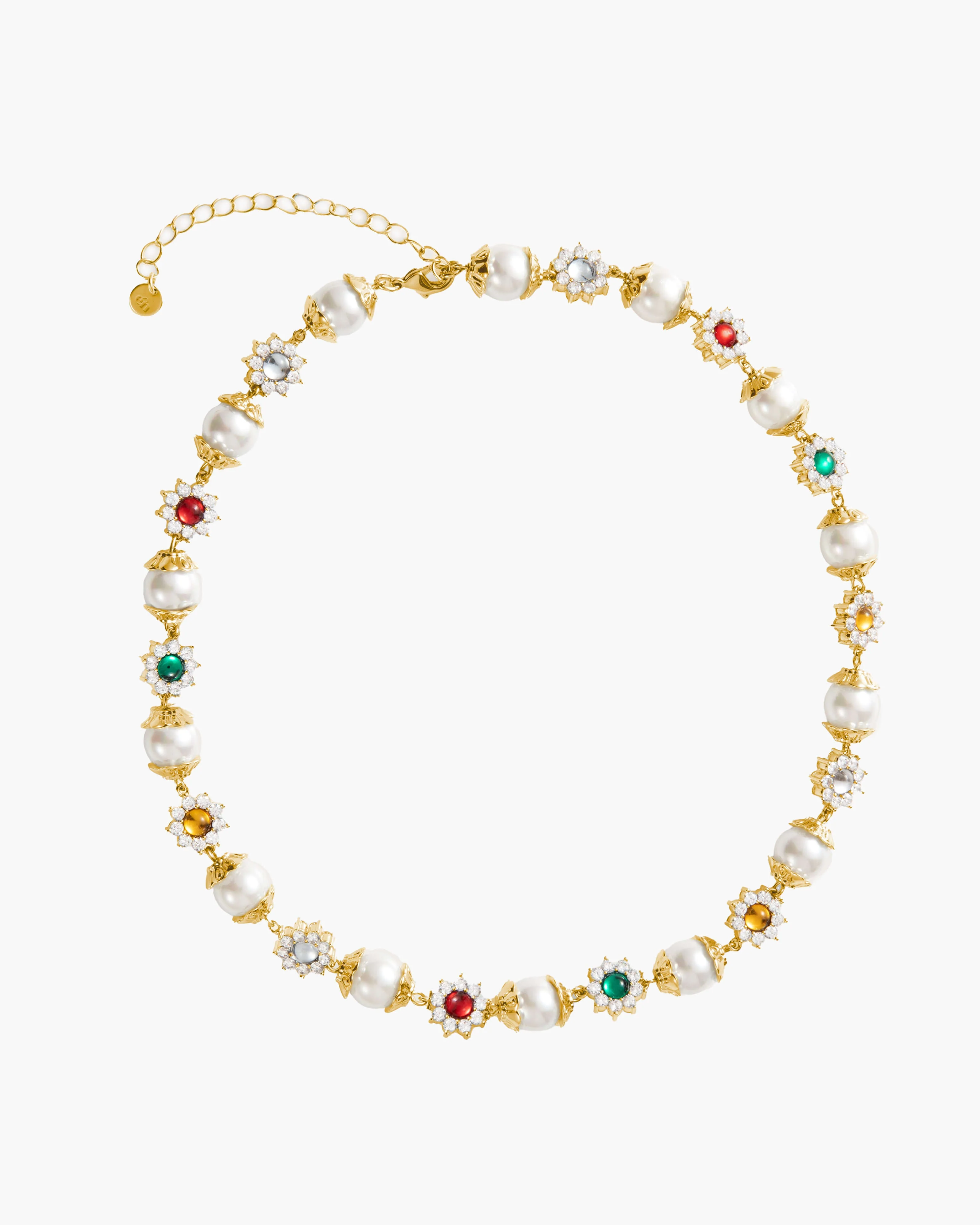 Daisy Pearl Necklace - Image 5