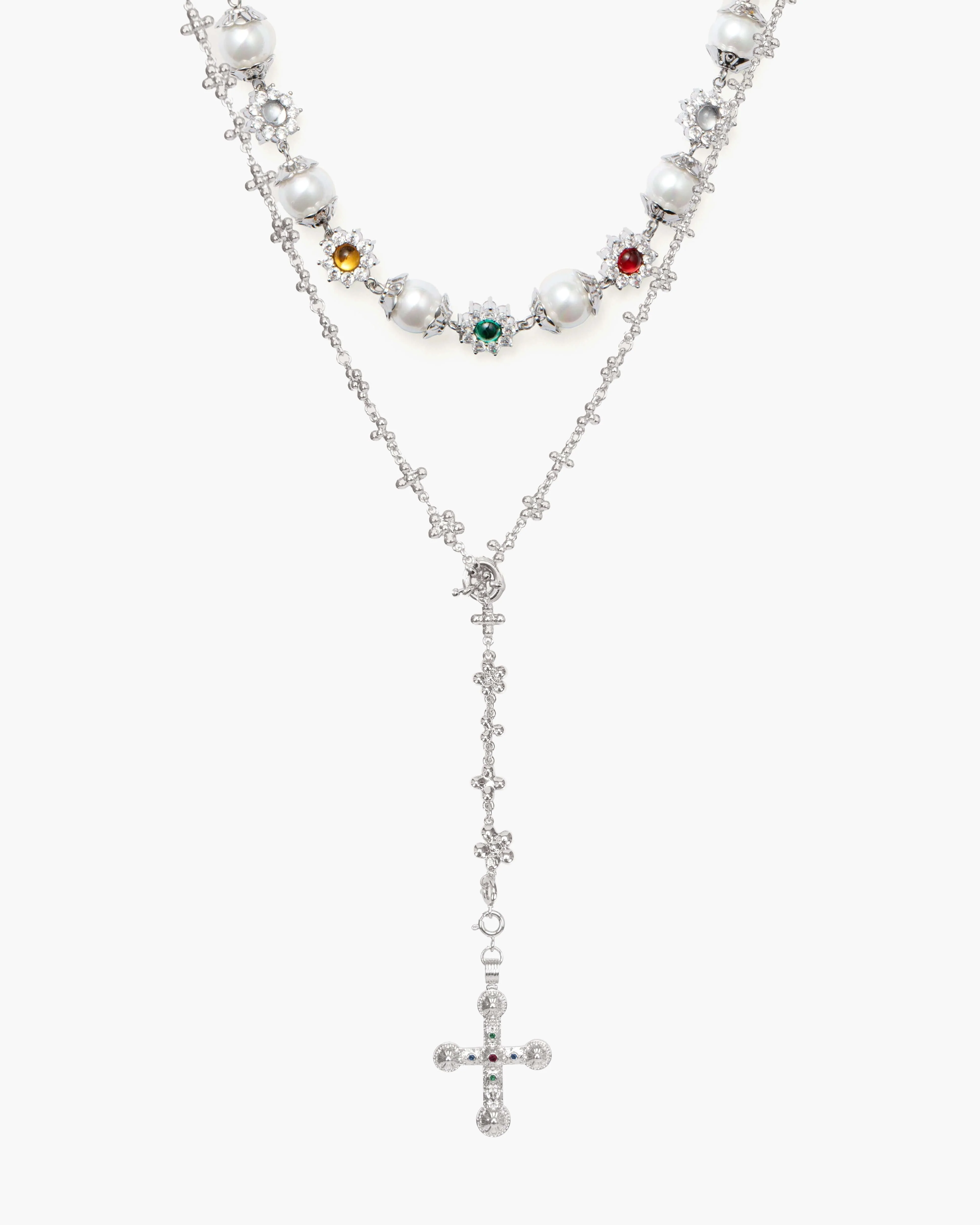 Daisy Pearl Necklace - Image 8