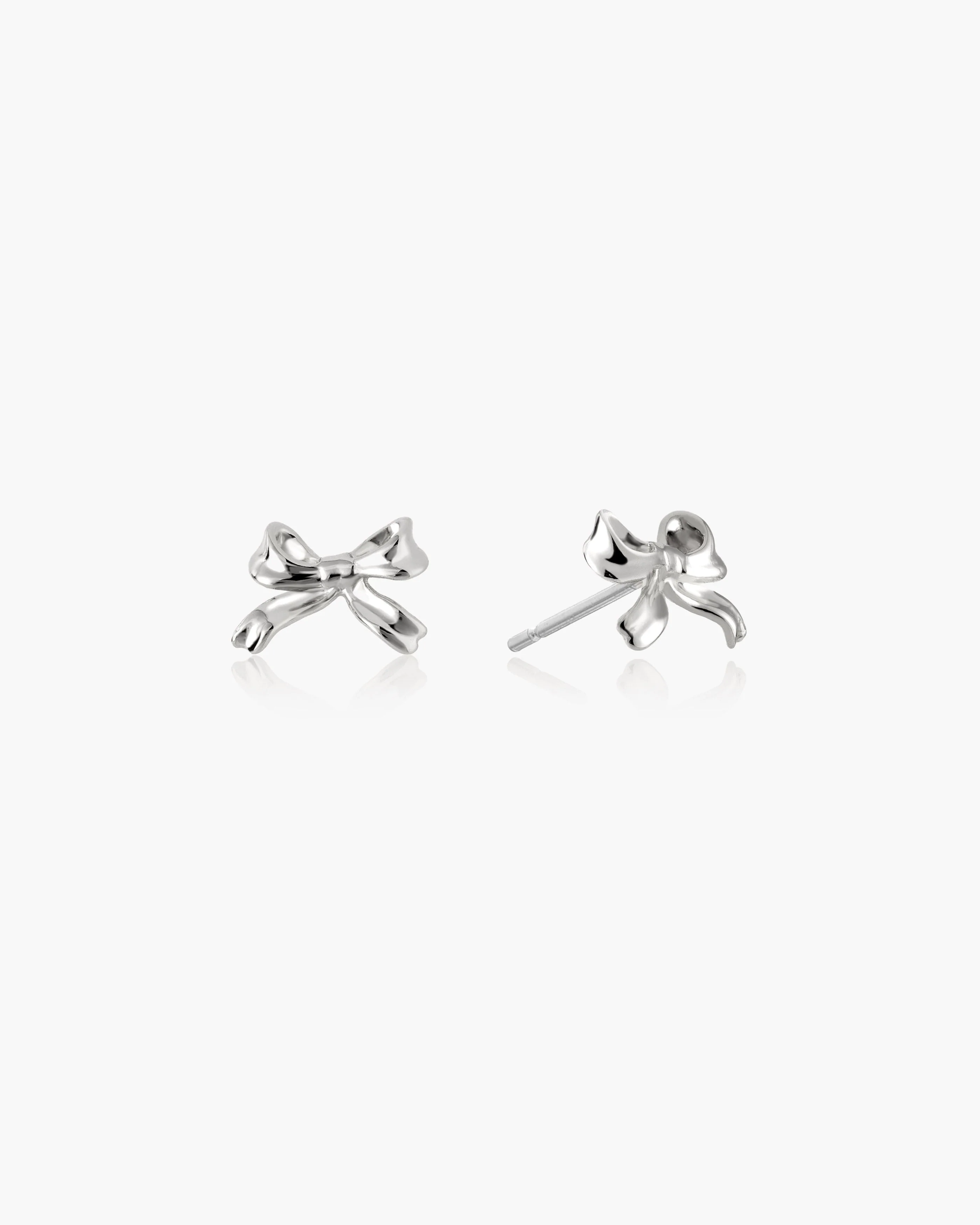Ribbon Stud Earrings - Image 7
