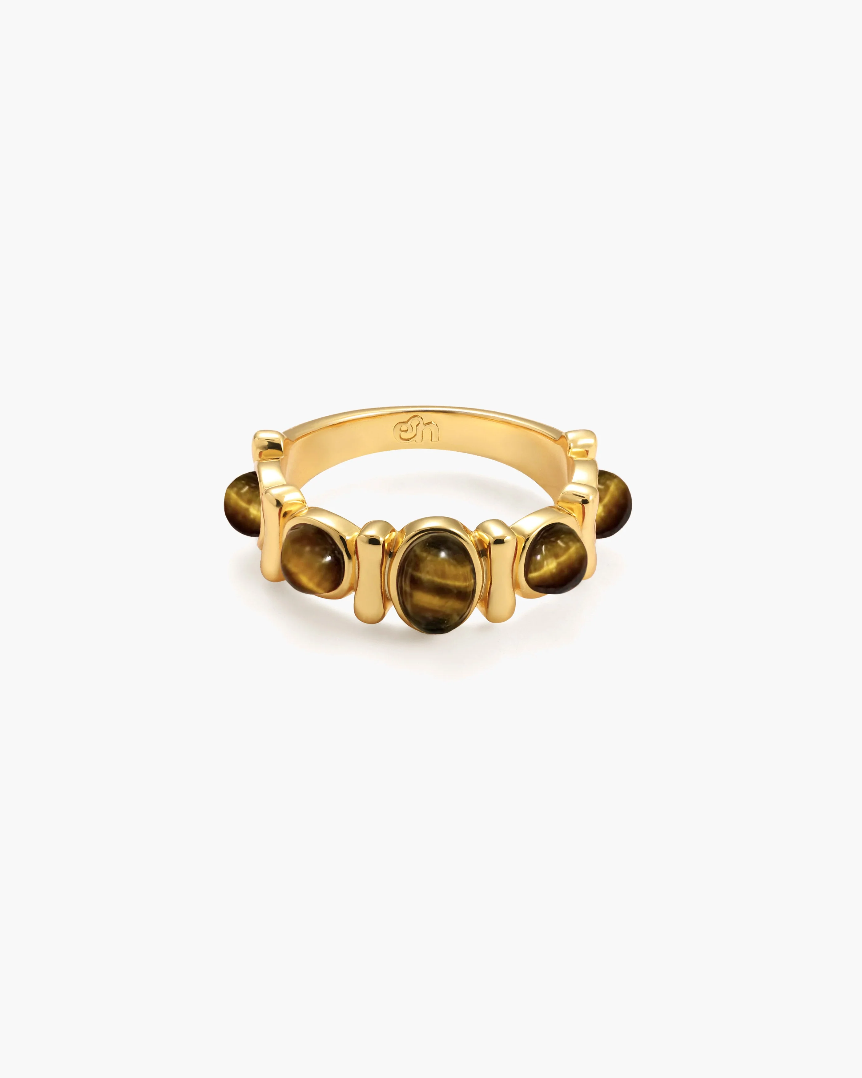 Carnelian Stone Band Ring - Image 5