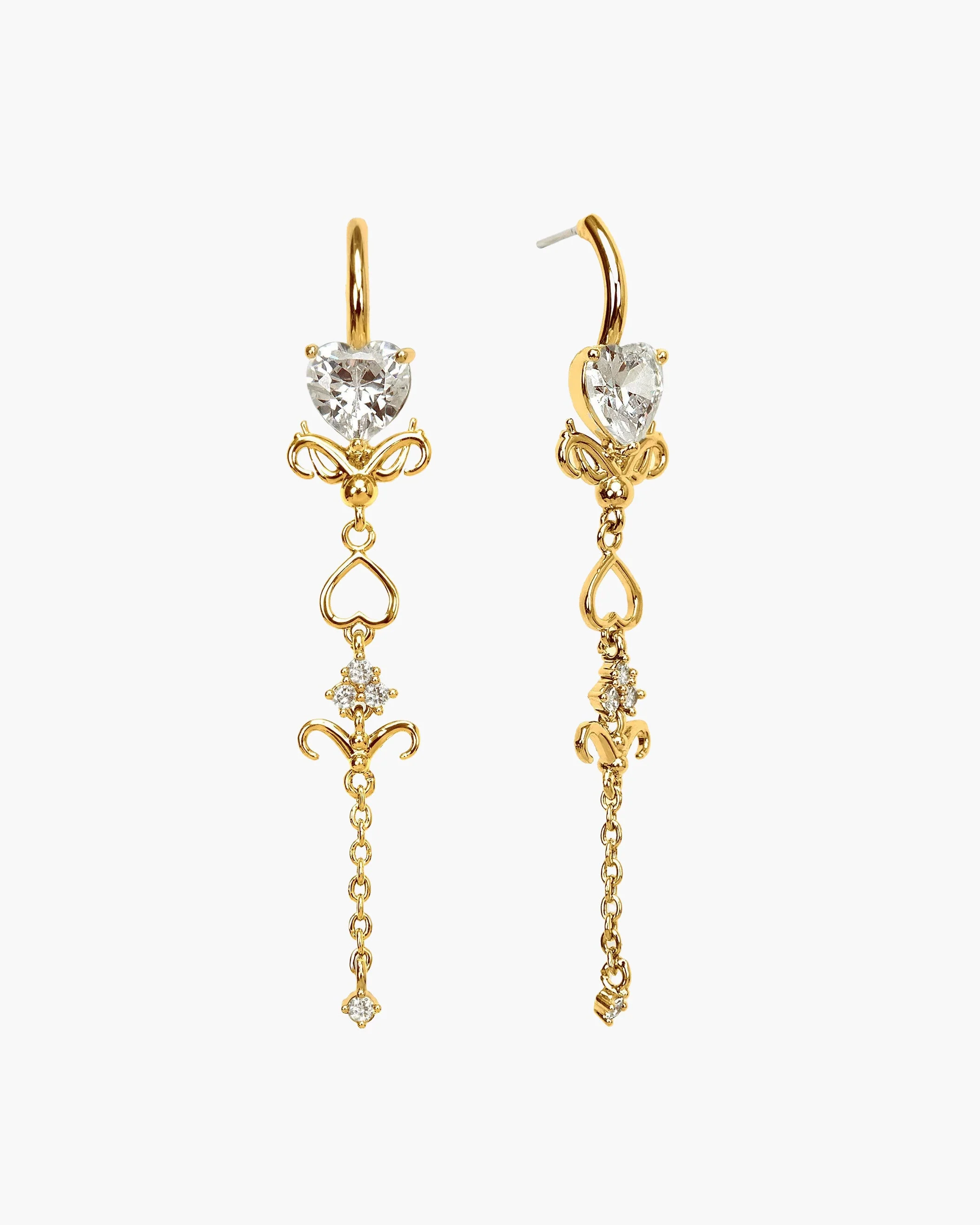 Silver Dripping Earrings - Image 5