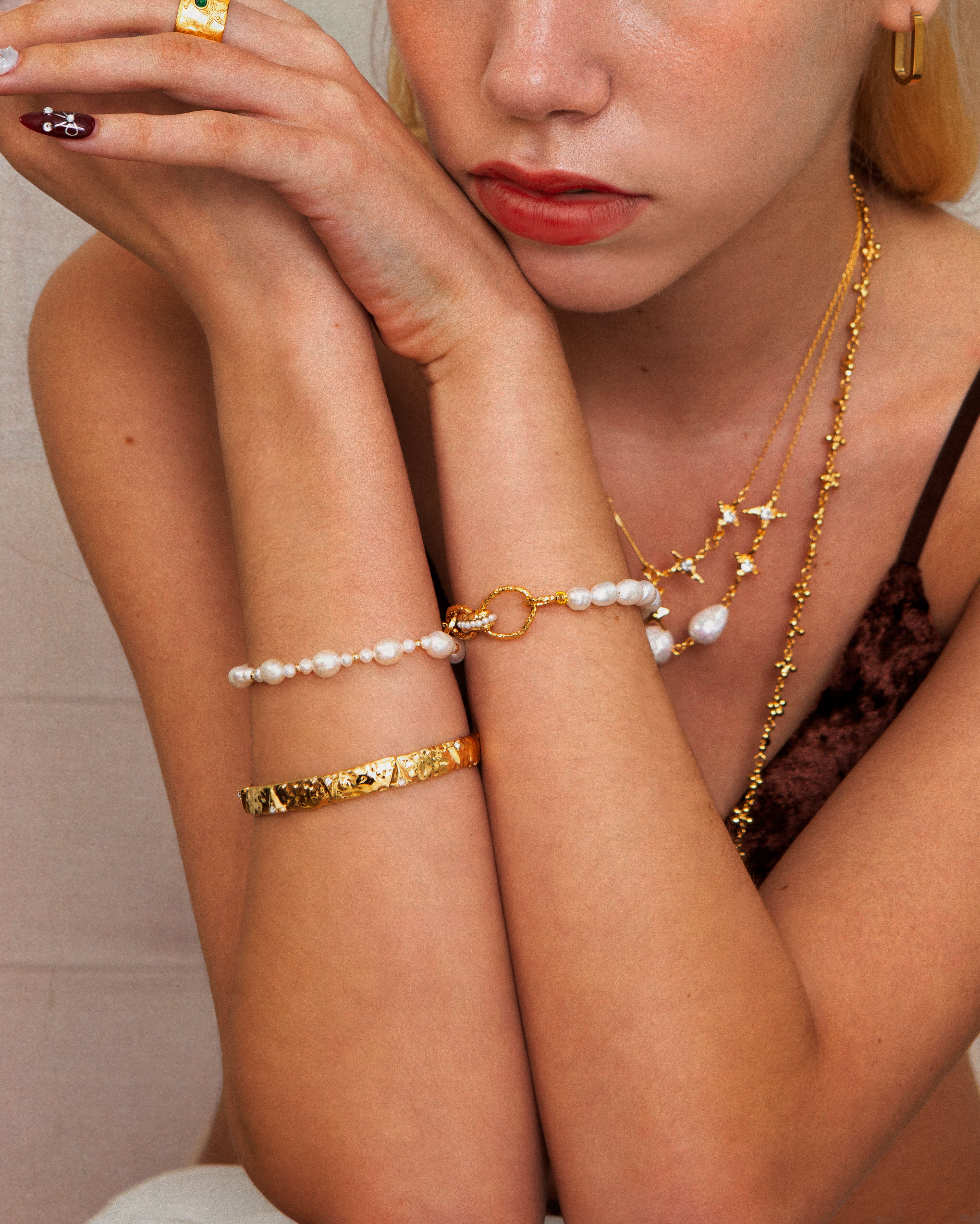 Kayla Pearl Bracelet - Image 2