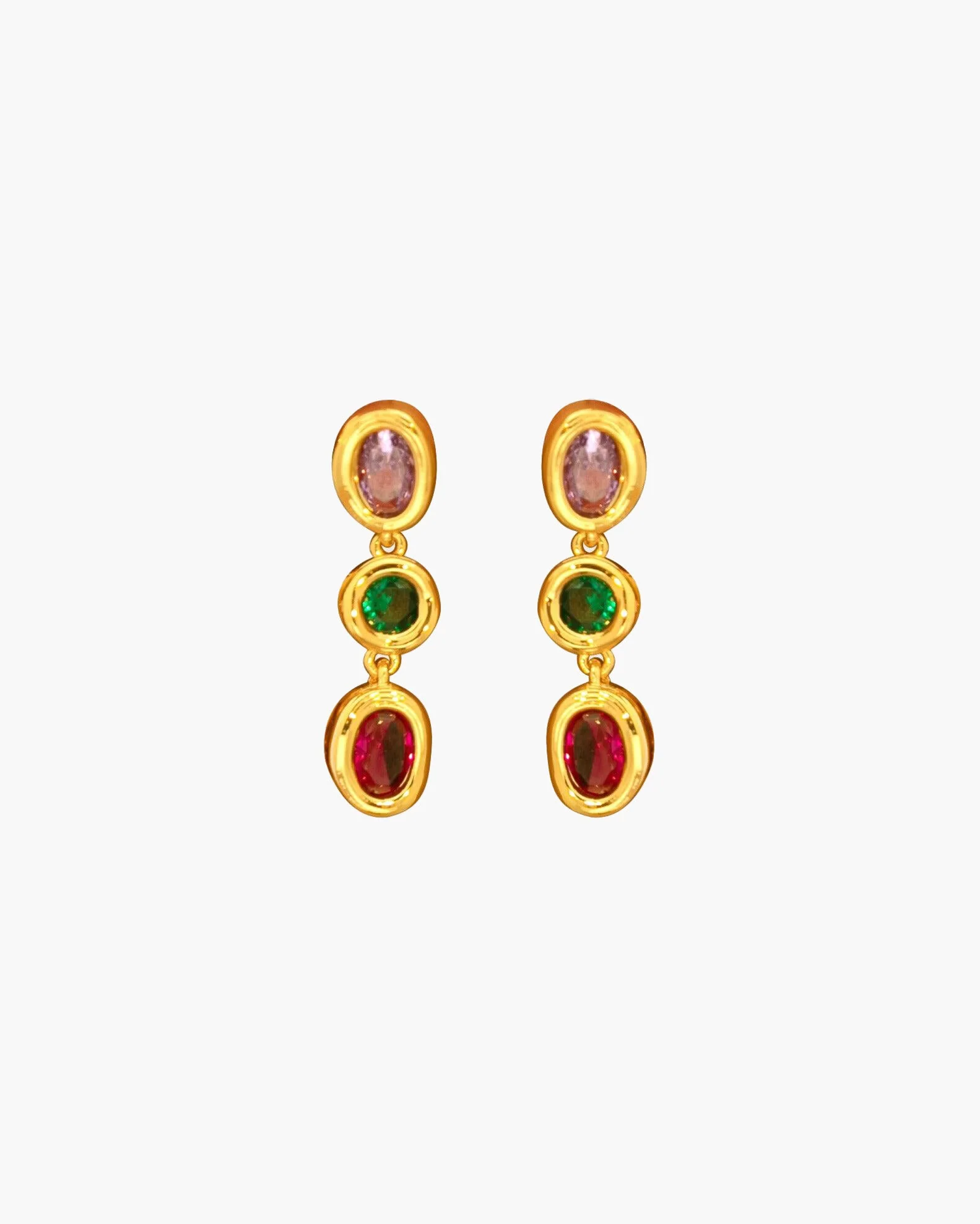 Iridescent Drop Earrings - Image 3