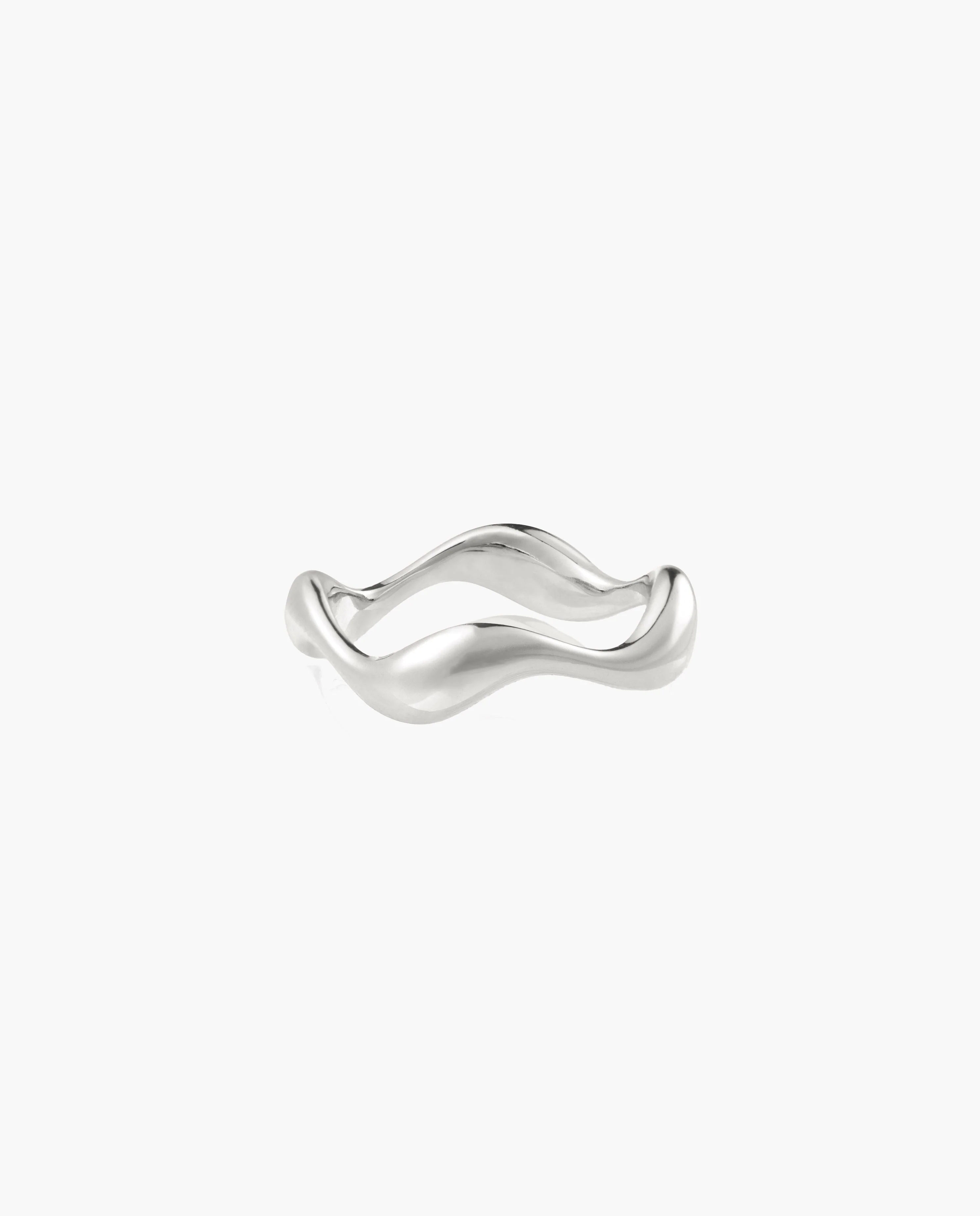Wave Ring in Silver