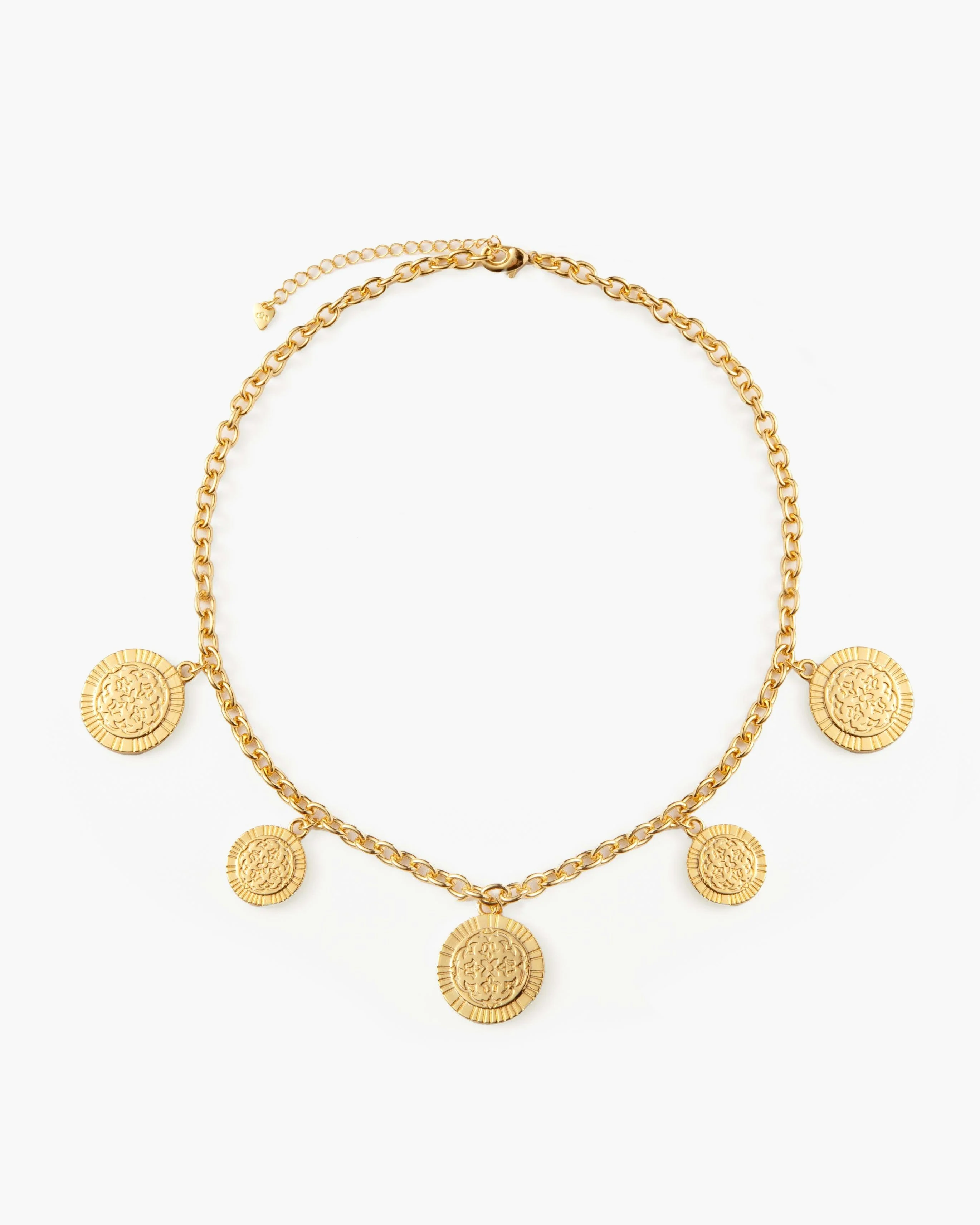 Golden Hojas Necklace - Image 4