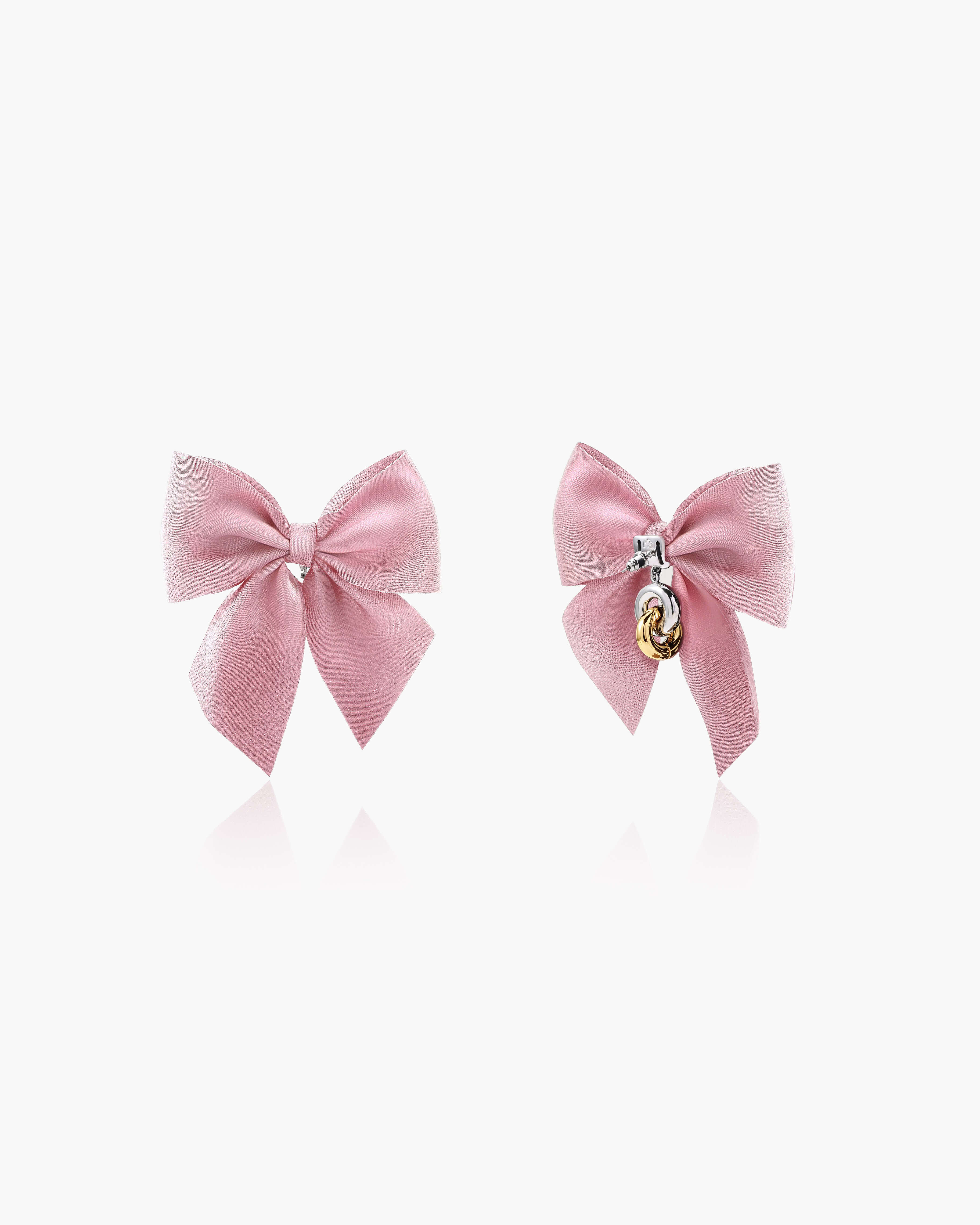 Polka Dot Bow Earrings - Image 7