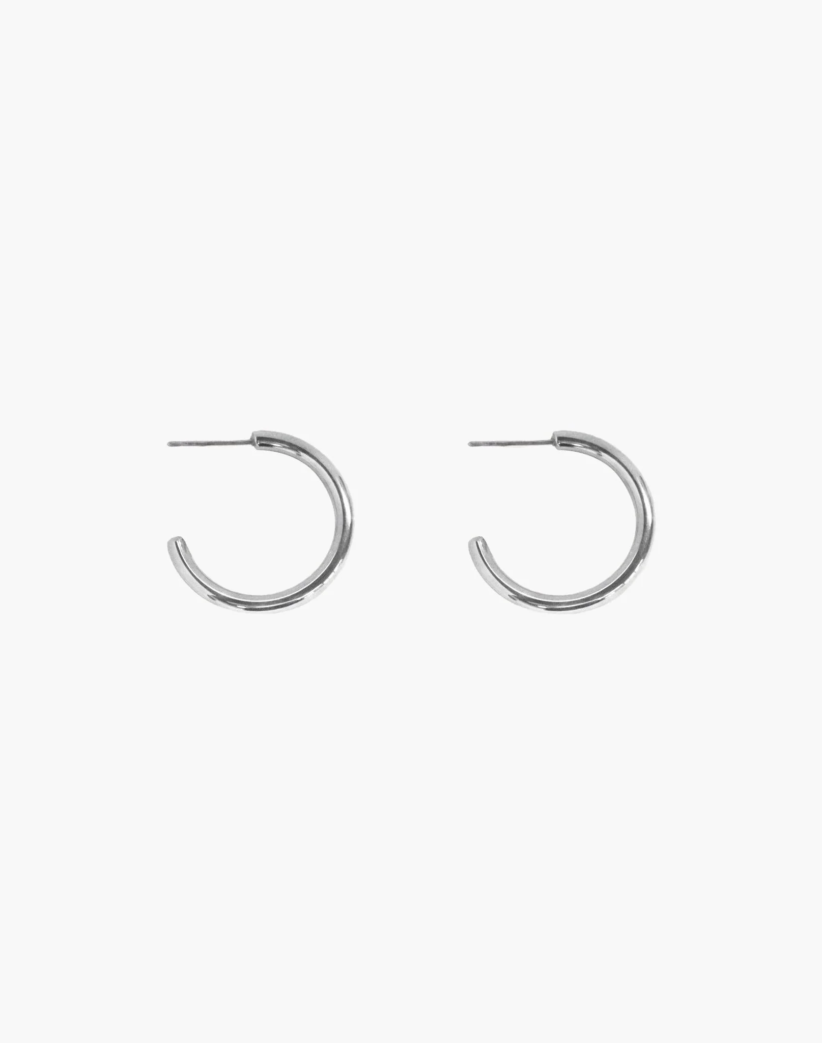 20mm Endless Hoop Earrings - Image 5