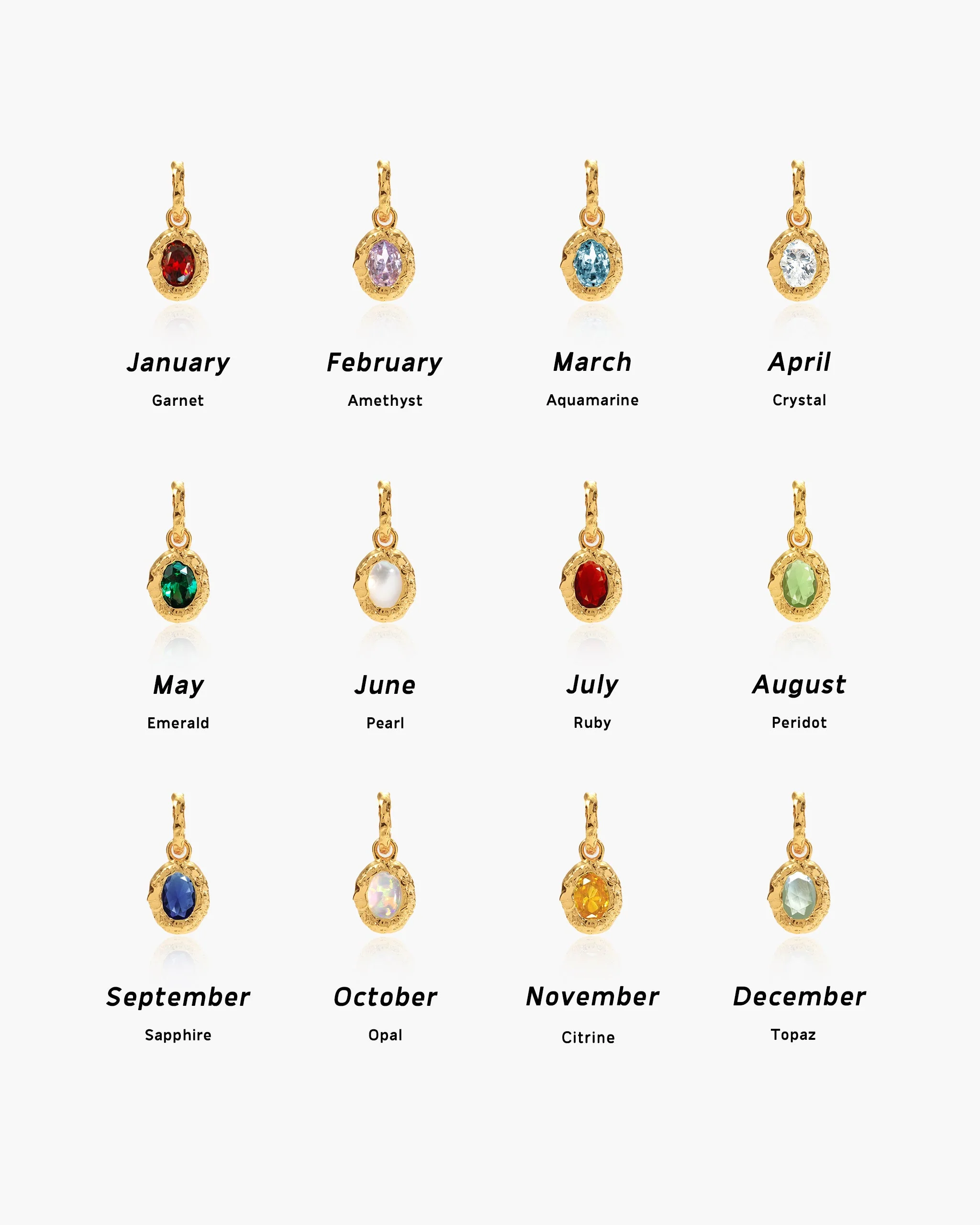 Birthstone Earrings - Image 3