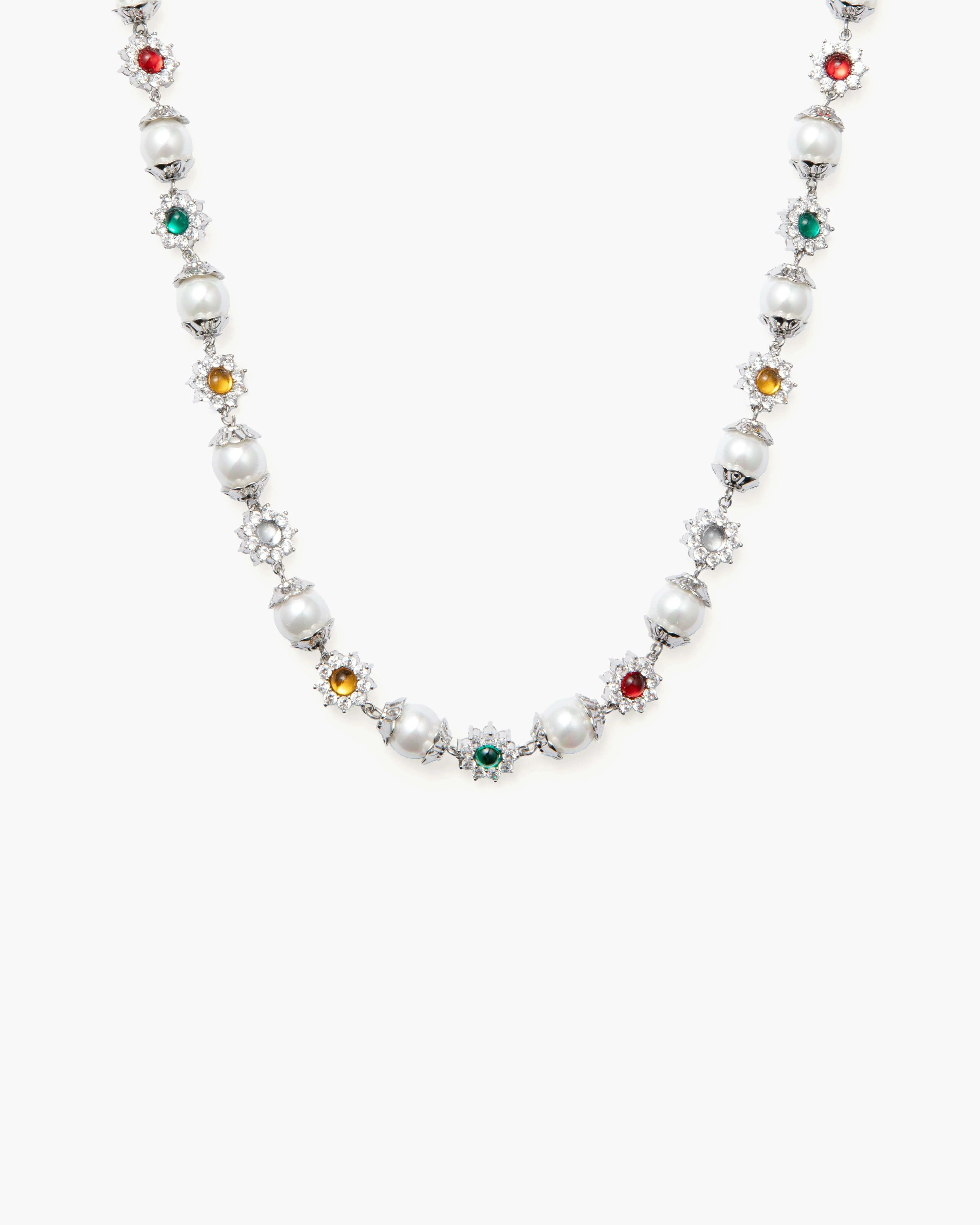 Daisy Pearl Necklace - Image 5