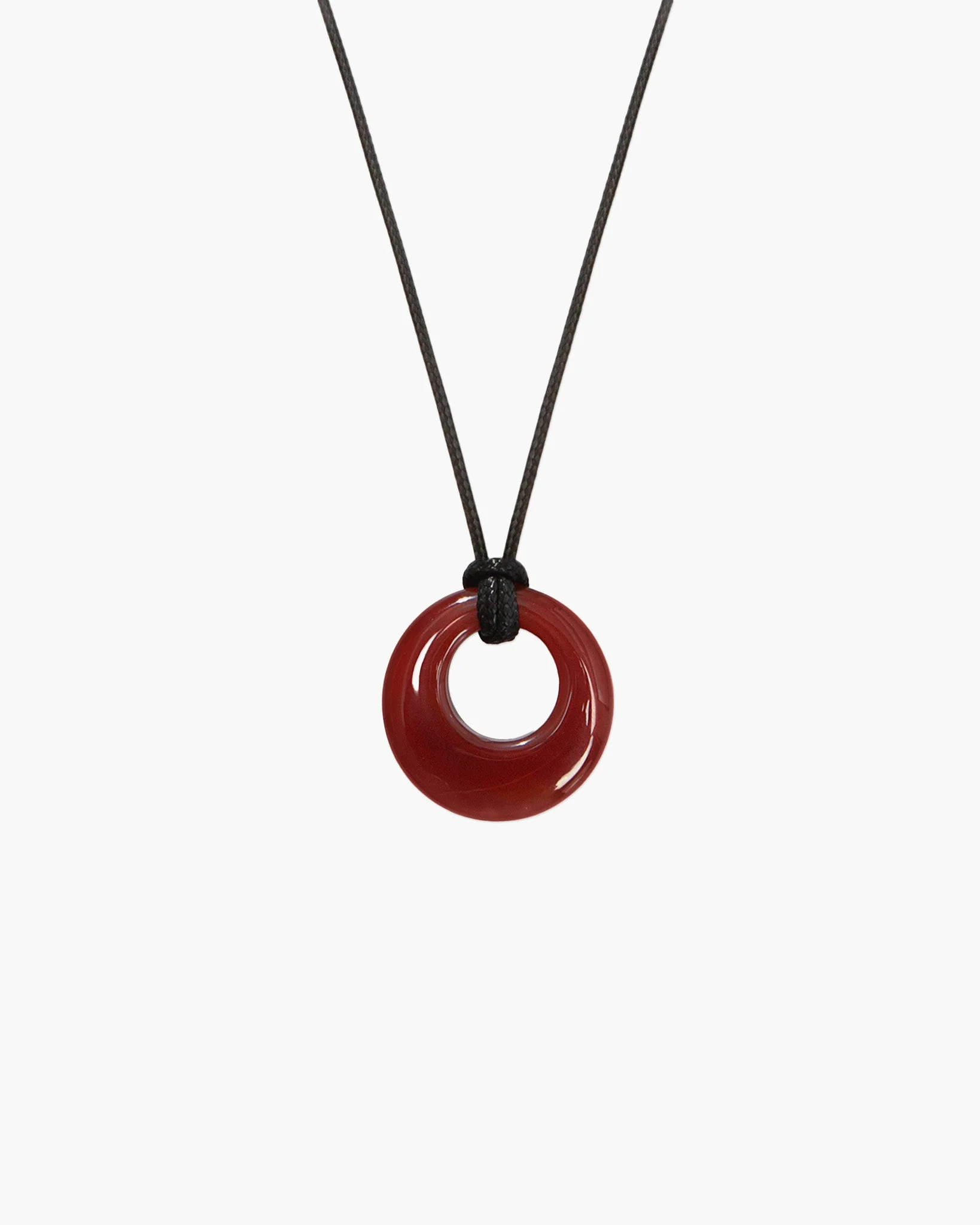 Green Aventurine Cord Necklace - Image 6