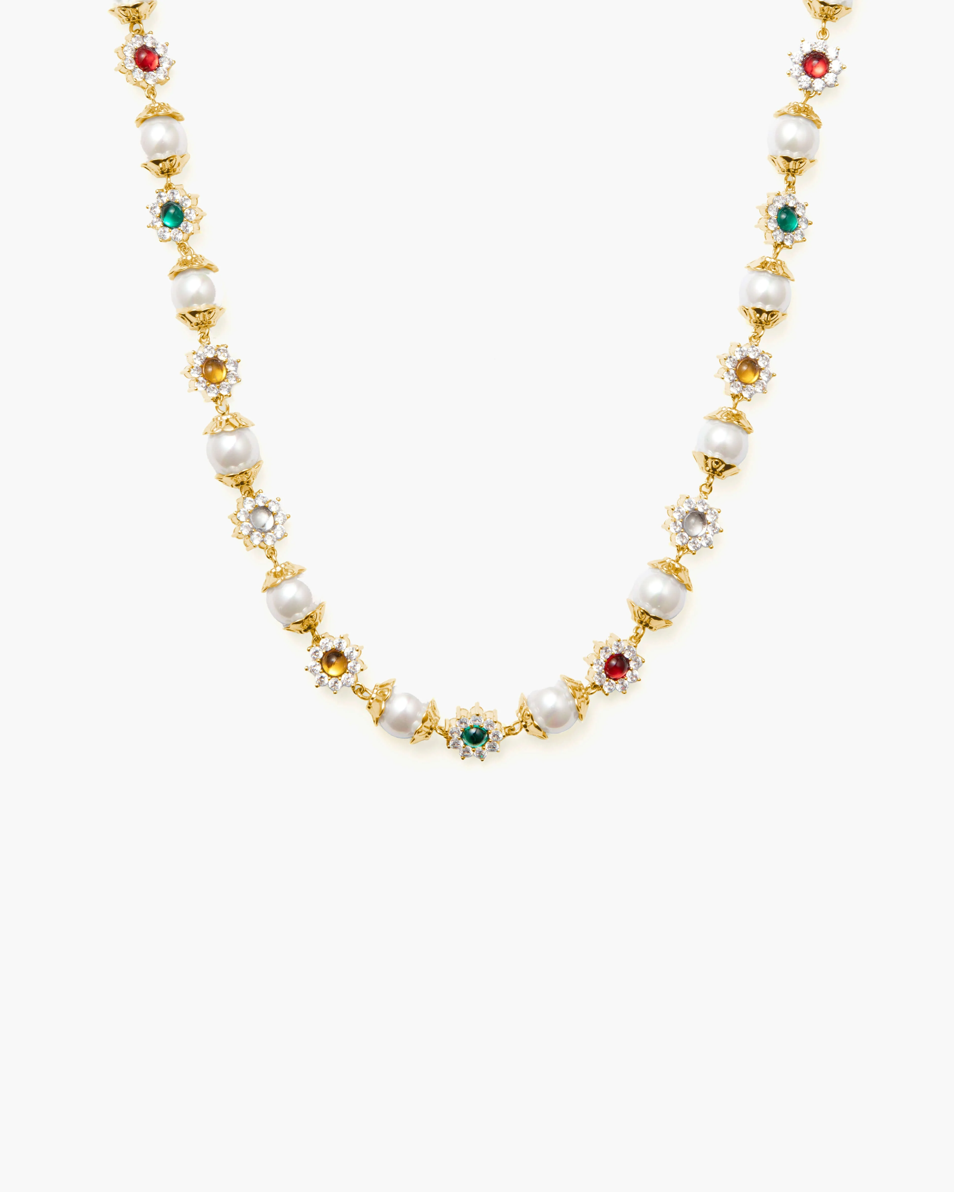 Daisy Pearl Necklace - Image 2