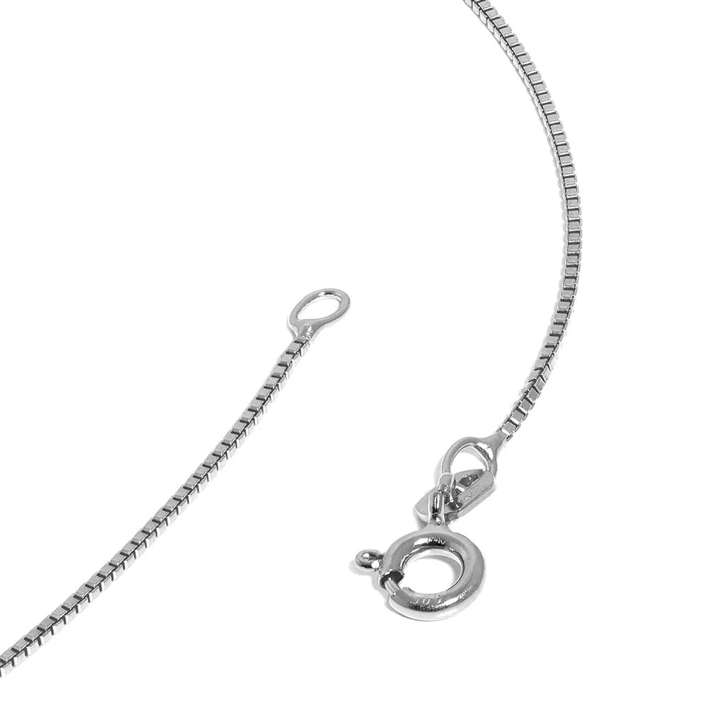 Russian Ring Necklace in Silver - Image 5