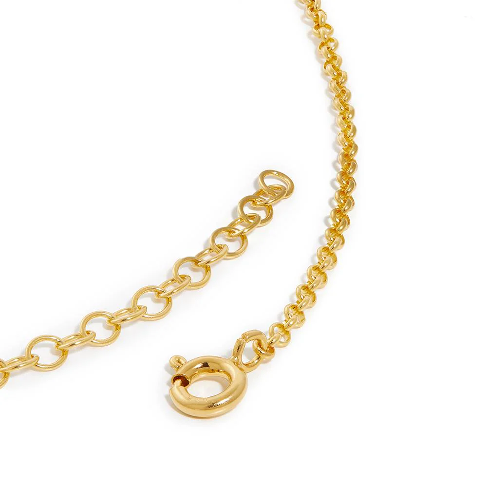 Heritage Multiple Name Necklace with Diamonds in Gold Plating - Image 5