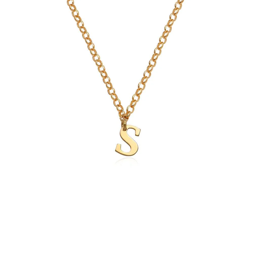 Initial Choker Name Necklace in Gold Plating - Image 3
