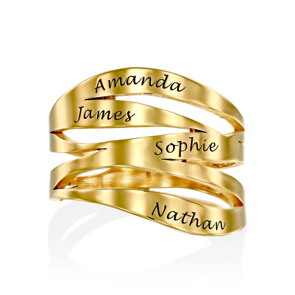 Margeaux Custom Ring in Gold Plating - Image 3
