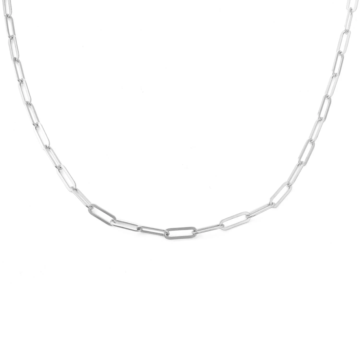 Thin Link Chain in Silver