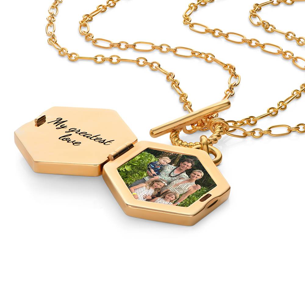 Bee Loved Locket with Mother of pearl - Nicky Hilton Collection - Image 3