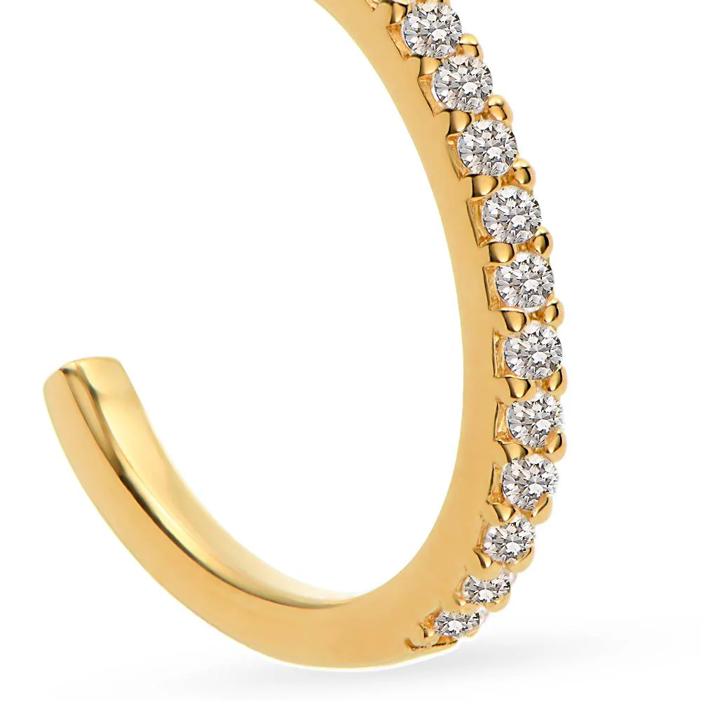 Phoebe Huggies in 18K Gold Vermeil - Image 2