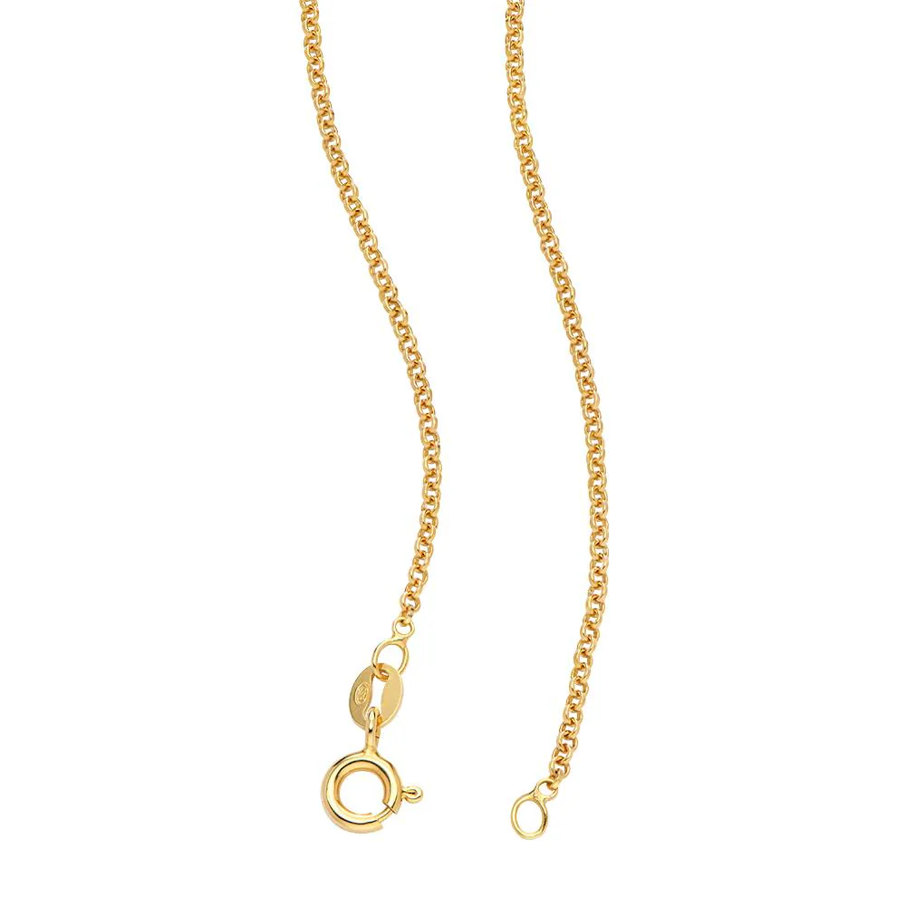 Charming Heart Necklace with Engraved Beads & 1CT Diamond in 18K Gold Plating - Gift for Mom - Mother's Day Gift - Image 5