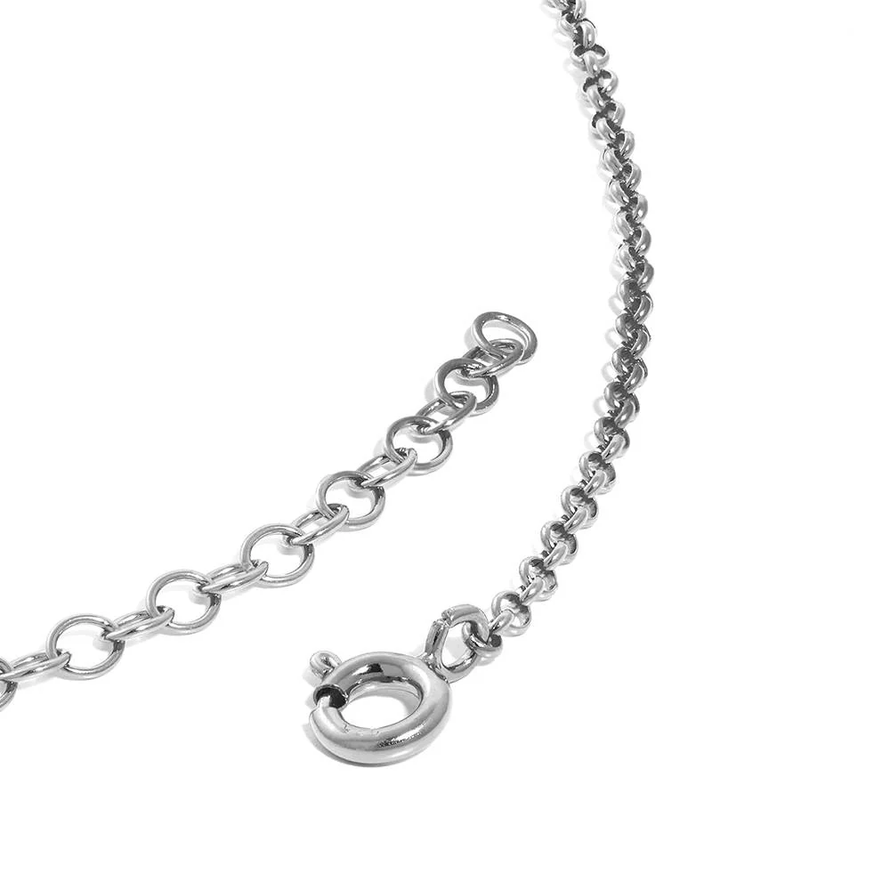 Lovers Heart Name Necklace With 0.60CT Diamonds in Sterling Silver - Image 7