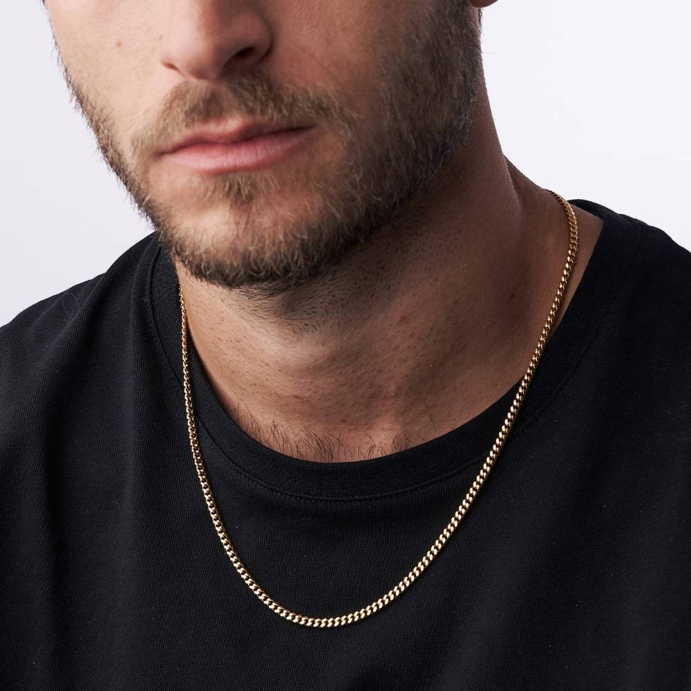 Miami Cuban Link Chain in 18K Gold Plating - Image 3