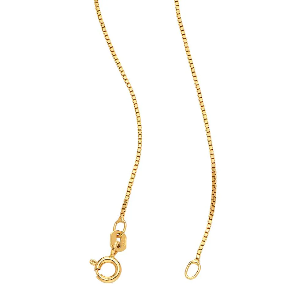 Diamond Russian Ring Necklace with 2 Rings in Gold Vermeil - Image 3