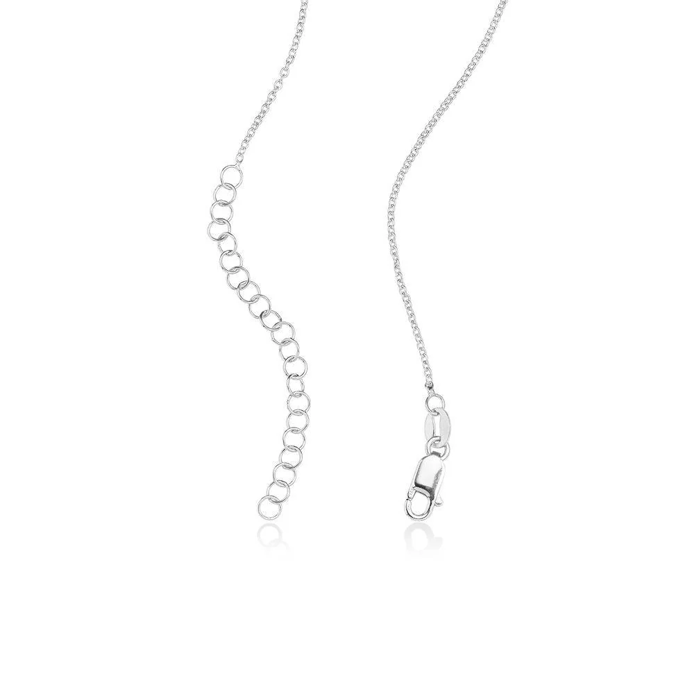 Custom Arabic Name Necklace in Sterling Silver - Image 5