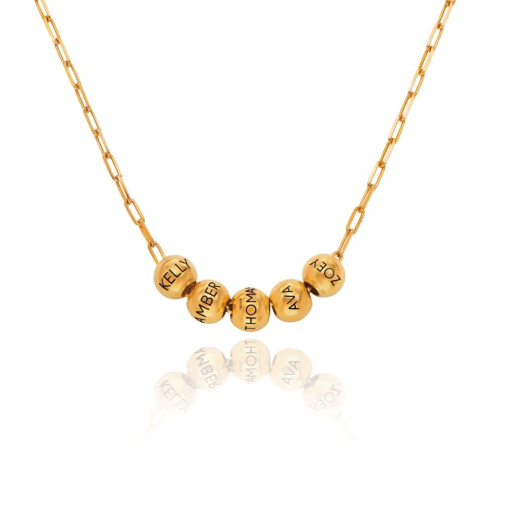 What Goes Around Necklace in 18k Gold Vermeil