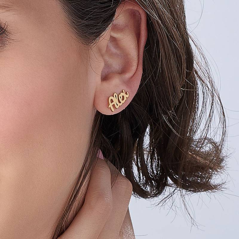 Personalized Ear Climbers with 18K Gold Plating - Gifts for Her - Image 4
