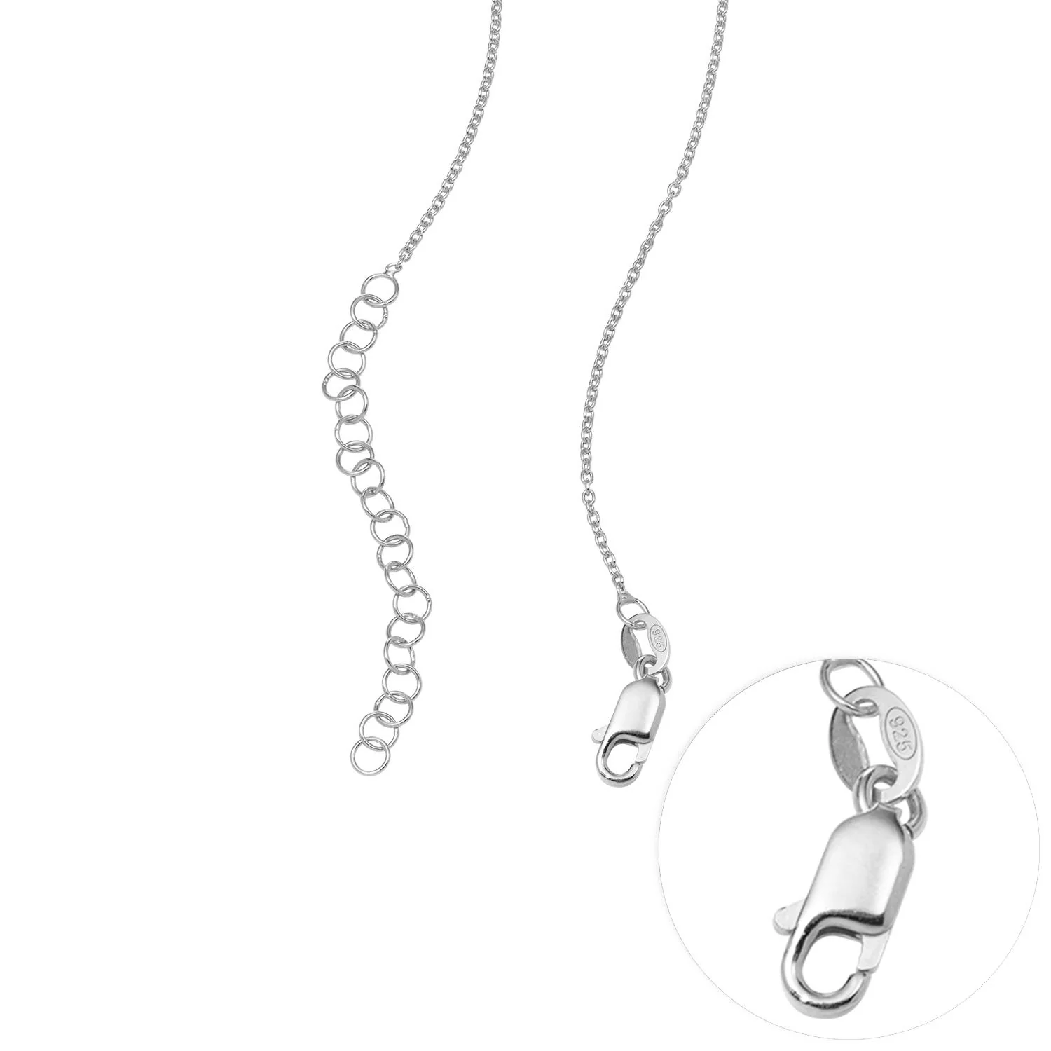 Anniversary Gifts for Her - Two Hearts Forever One Necklace - Image 5