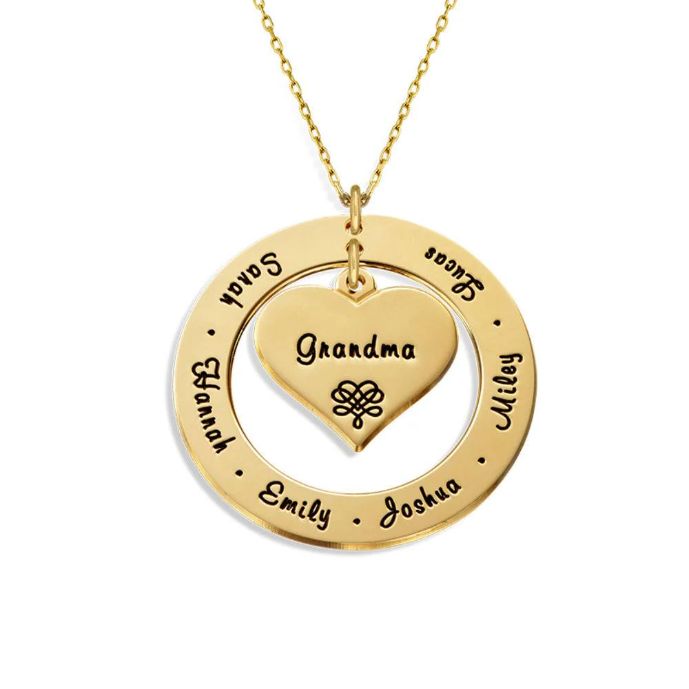 10K Gold Mother Necklace